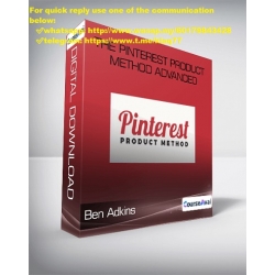 Ben Adkins - The Pinterest Product Method (Total size: 701.2 MB Contains: 24 files)