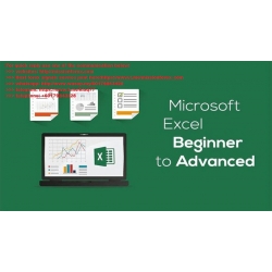 Microsoft Excel - Excel from Beginner to Advanced and Udemy - The Complete Financial Analyst Course 2019 (Total size: 18.05 GB Contains: 87 folders 1492 files)