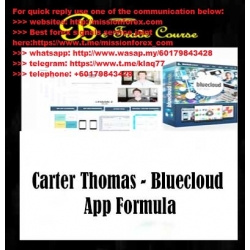 Carter Thomas - Bluecloud App Formula (Total size: 11.69 GB Contains: 1 folder 18 files)