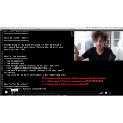 Bastian Ernst – Funnel Bots Pro (Total size: 4.69 GB Contains: 1 folder 12 files)