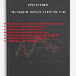 Ezeetrader Divergent Swing Trading 2015 (Total size: 376.5 MB Contains: 5 files)