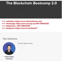 Dapp University - The Blockchain Bootcamp 2.0  (Total size: 25.98 GB Contains: 10 folders 140 files)