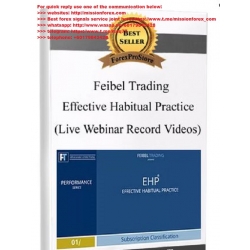 Feibel Trading – Effective Habitual Practice (Live Webinar Record Videos) (Total size: 2.35 GB Contains: 1 file)