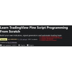 Udemy - Learn TradingView Pine Script Programming From Scratch (Total size: 3.86 GB Contains: 9 folders 122 files)