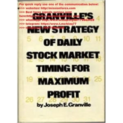 Granville Stock Market Timing Strategy (Total size: 12.1 MB Contains: 4 files)