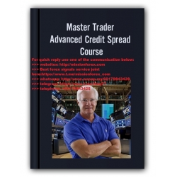 Master Trader - Advanced Credit Spread Course (Total size: 927.5 MB Contains: 1 folder 14 files)