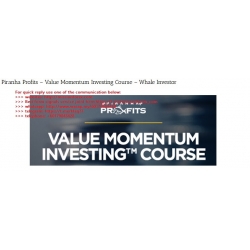 ADAM KHOO Piranha Profits - Value Momentum Investing Course - Whale Investor