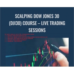 Scalping Dow Jones 30 DJI30 course Live Trading Sessions