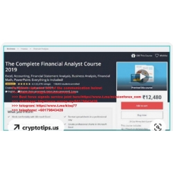 Udemy - The Complete Financial Analyst Course 2019 (Total size: 9.07 GB Contains: 45 folders 1043 files)