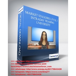 Market Stalkers Level 3 - Intraday Trading University (Total size: 1.75 GB Contains: 16 folders 23 files)