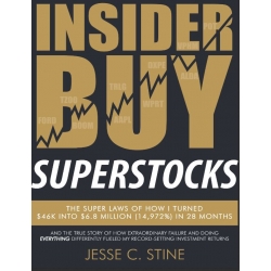 Insider Buy Superstocks The Super Laws of How I Turned $46K into $6.8 Million (14,972%) in 28 Months