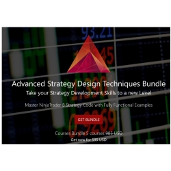 Advanced Strategy Design Techniques-NinjaTrader Courses Bundle 5 courses