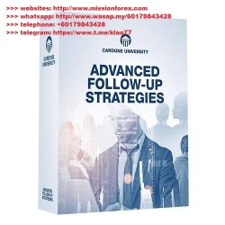 Grant Cardone - Advanced Follow Up Strategies  (Total size: 1.35 GB Contains: 1 folder 139 files)