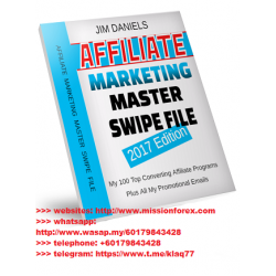 2017 Affiliate Marketing Master Swipe File (Total size: 120.1 MB Contains: 1 folder 11 files)