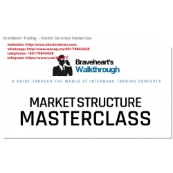 Braveheart Trading - Market Structure Masterclass  (Total size: 5.65 GB Contains: 8 folders 20 files)