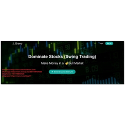 Dominate Stocks (Swing Trading) - J. Bravo  (Total size: 2.51 GB Contains: 3 folders 55 files)