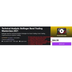 Technical Analysis Bollinger Band Trading Masterclass 2021 (Total size: 2.67 GB Contains: 9 folders 139 files)