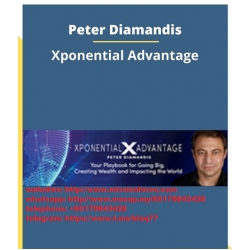 Peter Diamandis - Xponential Advantage  (Total size: 4.16 GB Contains: 2 folders 9 files)