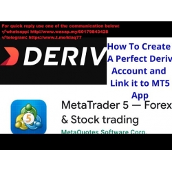 How to create real accounts (Deriv&MT5) (Total size: 2.7 MB Contains: 4 files)