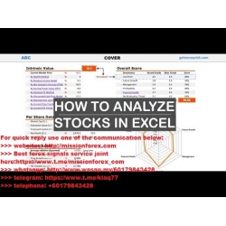 Stock Fundamental Analysis with Excel (Total size: 1.54 GB Contains: 7 folders 52 files)