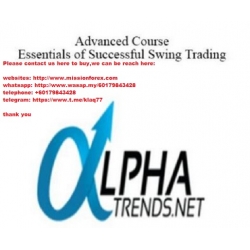 Alphatrends – Advanced Course Essentials of Successful Swing Trading (Total size: 2.83 GB Contains: 8 files)