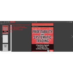 Profitability and Systematic Trading A Quantitative Approach to Profitability, Risk, and Money Management (Wiley Trading) (Total size: 2.1 MB Contains: 4 files)