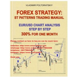 VLADIMIR POLTORATSKIY FOREX STRATEGY ST PATTERNS TRADING MANUAL EUR/USD CHART ANALYSIS STEP BY STEP 300% FOR ONE 