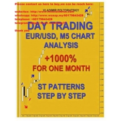 VLADIMIR POLTORATSKIY DAY TRADING EUR/USD, M5 CHART ANALYSIS +1000% FOR ONE MONTH ST PATTERNS STEP BY STEP