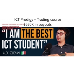 Alex Solignani - Alemr98 ICT Prodigy 2023 Trading course – $650K in payouts (French with english subtitles)