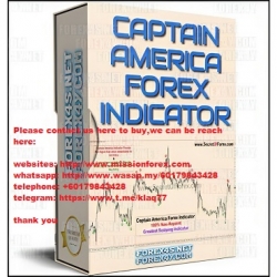 Captain America Forex Indicator MT4 [Non-repaint]