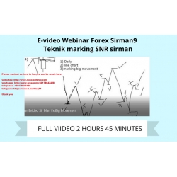 E-video Webinar Forex Sirman9 - Teknik marking SNR sirman