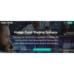 Trading Tuitions - Hedge Fund Trading Systems