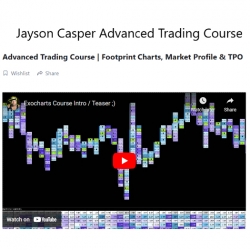 Jayson Casper – Advanced Trading Course (Total size 14.90 GB Contains 6 folders, 59 files)