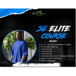 SE Tradingx - SE BEGINNERS and Elite Course (Total size: 2.10 GB Contains: 2 folders 20 files)