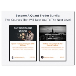 QuantFactory - Become A Quant Trader Bundle (Total size: 1.95 GB Contains: 17 folders 178 files)