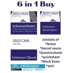 2023 CAIA LEVEL 1 COMPLETE SET (6 in 1 BUY)