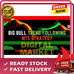 High Accuracy ! Indicator Big Bull MT5 Trend Following Strategy Follow The Trend indicator MT5