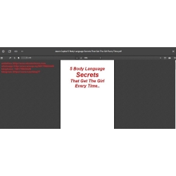 Jason Capital 5 Body Language Secrets  (Total size: 197 KB Contains: 4 files)