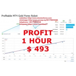 Profitable MT4 Gold Forex Robot (Total size: 5.1 MB Contains: 2 folders 10 files)