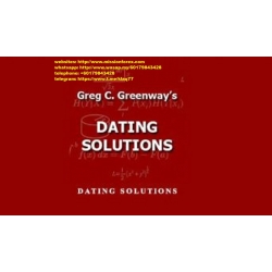 Greg Greenway - Dating Solutions  (Total size: 3.87 GB Contains: 1 folder 56 files)