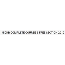 NickB Complete Course & Free Section 2010  (Total size: 2.18 GB Contains: 1 folder 11 files)