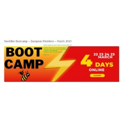 StockBee Bootcamp - European Members - March 2023  (Total size: 5.13 GB Contains: 4 folders 24 files)