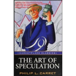 The art of speculation (Wiley Investment Classics) 1st Edition (Total size: 136.5 MB Contains: 4 files)